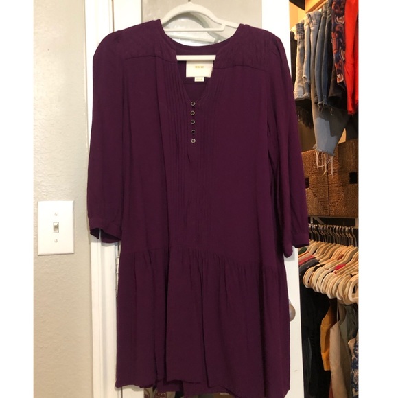 Anthropologie Dresses & Skirts - Anthropologie Drop Waist Silk Purple Dress Anthropologie Dresses & Skirts - Anthropologie Drop Waist Silk Purple Dress